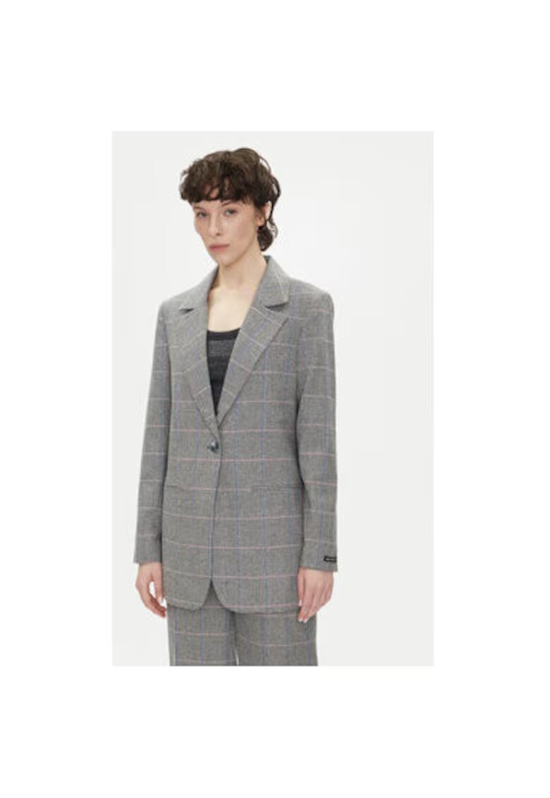Pepe Jeans Sacou dama PL402503 - Lana/Poliester - Gri - Gri