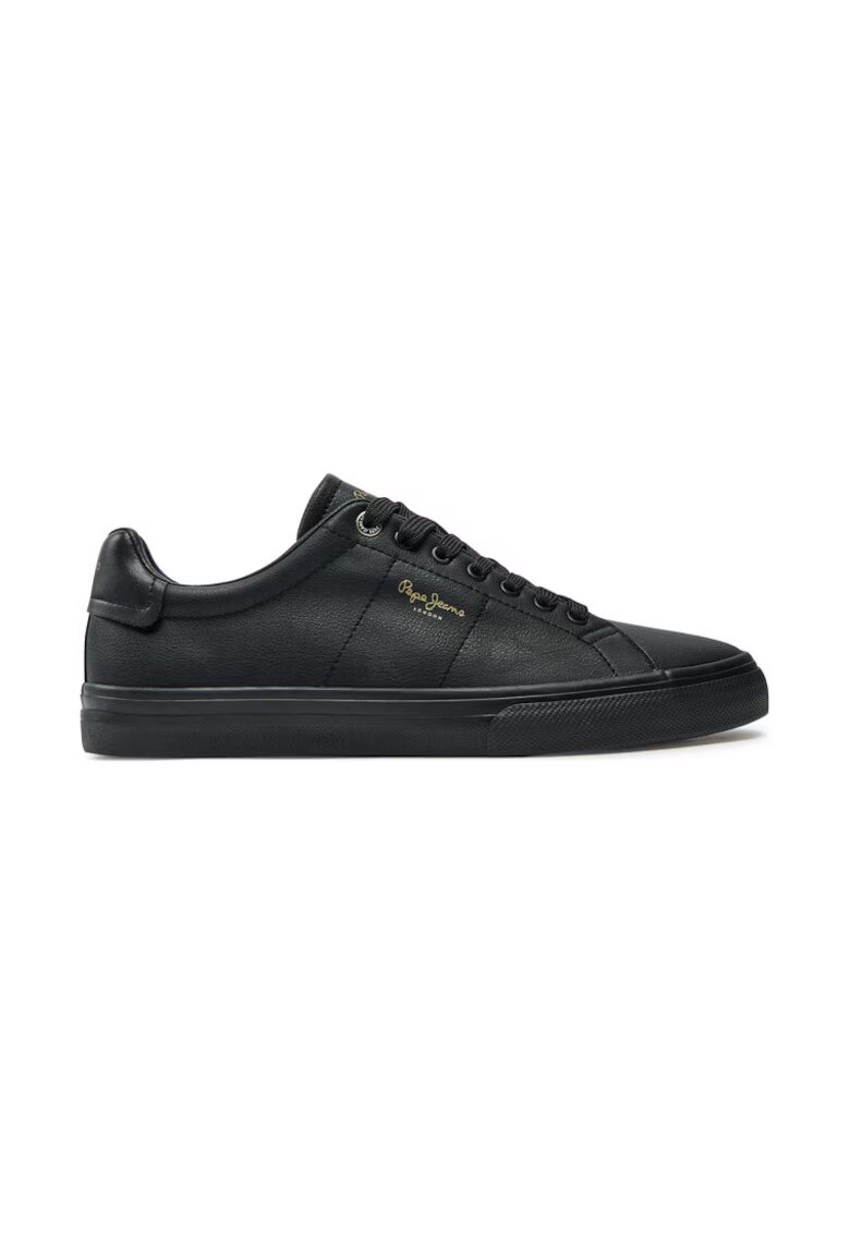 Pepe Jeans Sneakers Kenton Rise PMS31059 Negru - Piele ecologica