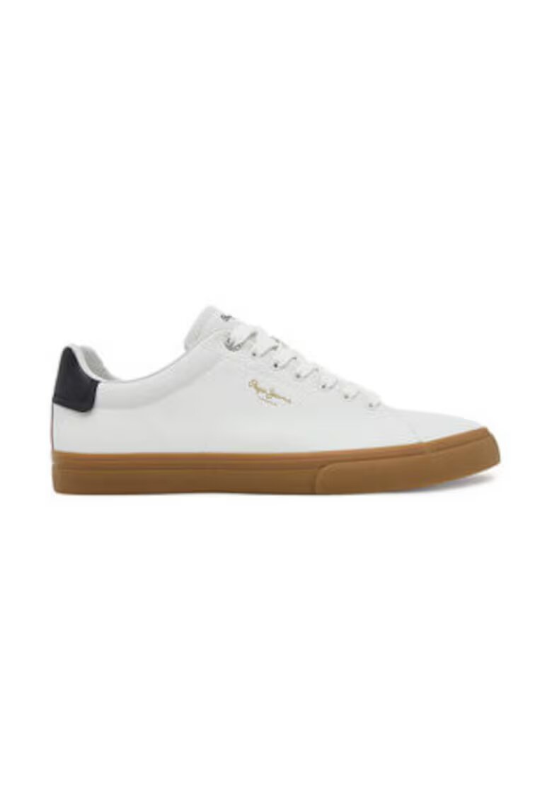 Pepe Jeans Tenisi barbati - 305416445 - piele ecologica - alb - Alb