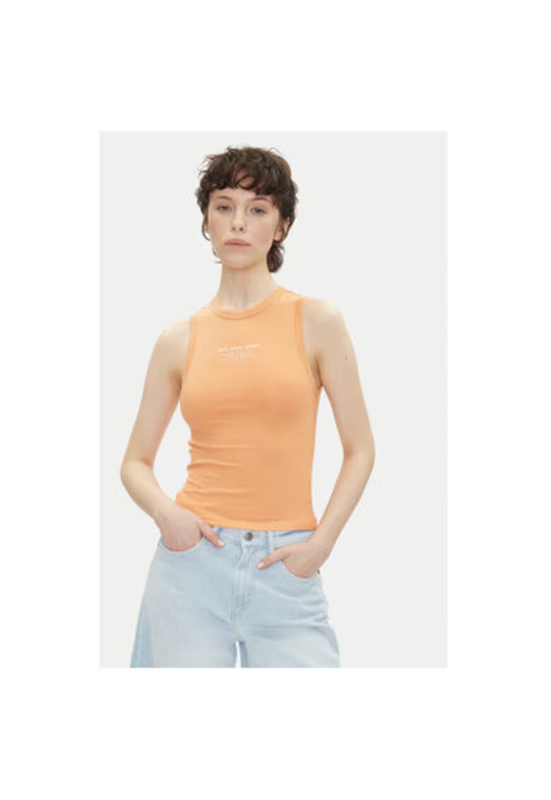 Pepe Jeans Top dama PL506032 - Bumbac - Portocaliu - Portocaliu