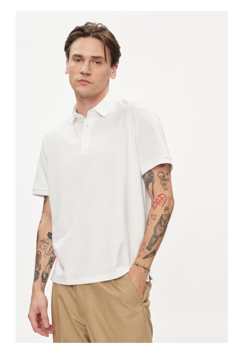Pepe Jeans Tricou barbati - 65050 - Bumbac - Alb