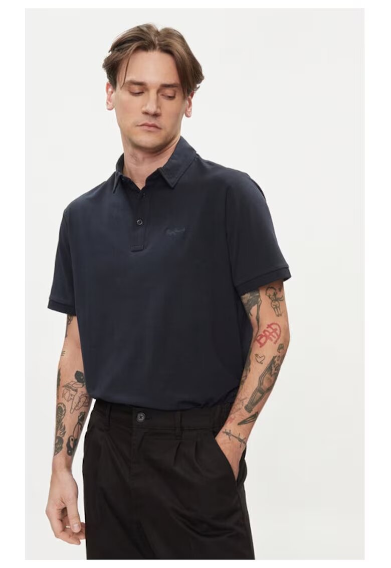 Pepe Jeans Tricou barbati - 665012 - Bleumarin - Bumbac