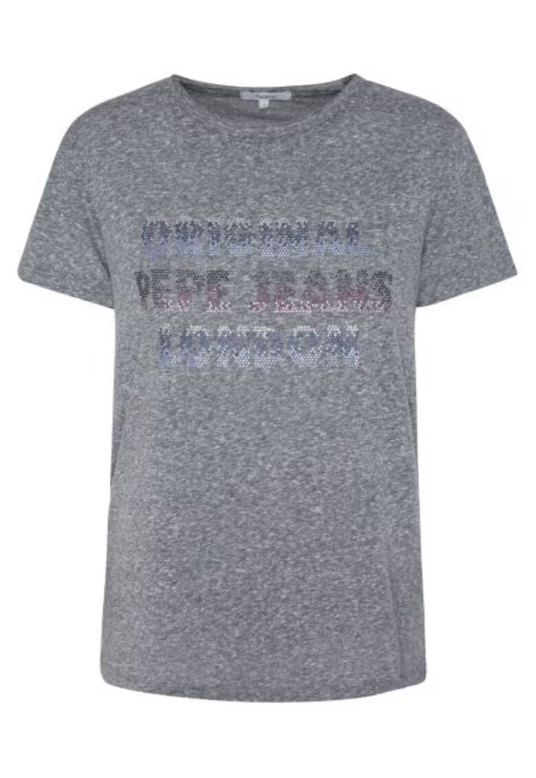Pepe Jeans Tricou cu imprimeu in fata Dani PL504616 933 -