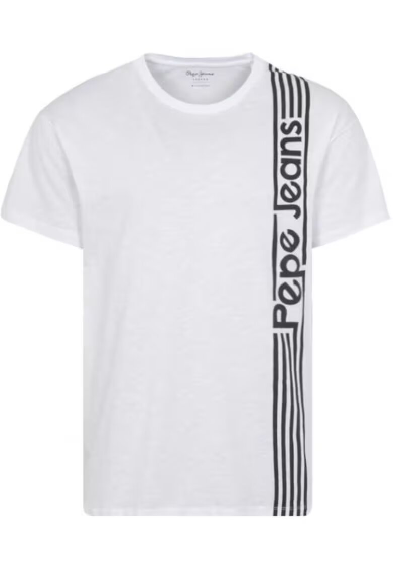 Pepe Jeans Tricou cu imprimeu logo Durham PM506345 802 -