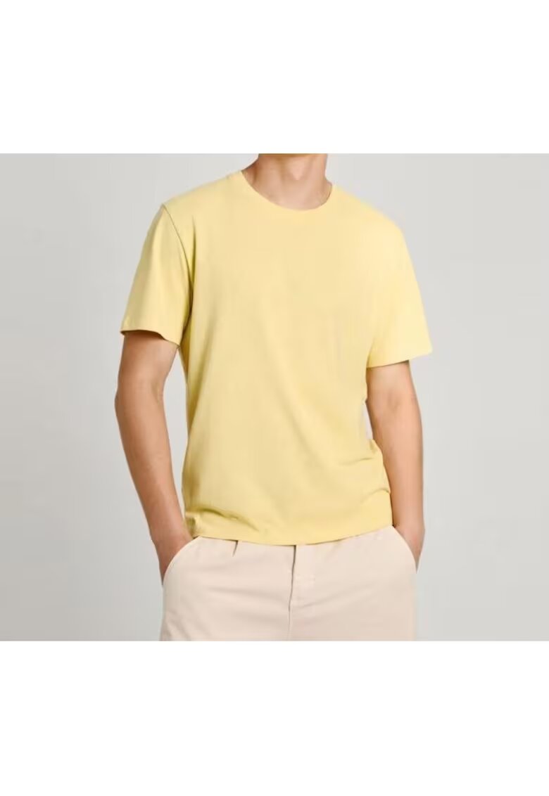 Pepe Jeans Tricou cu model uni Connor PM509206 062