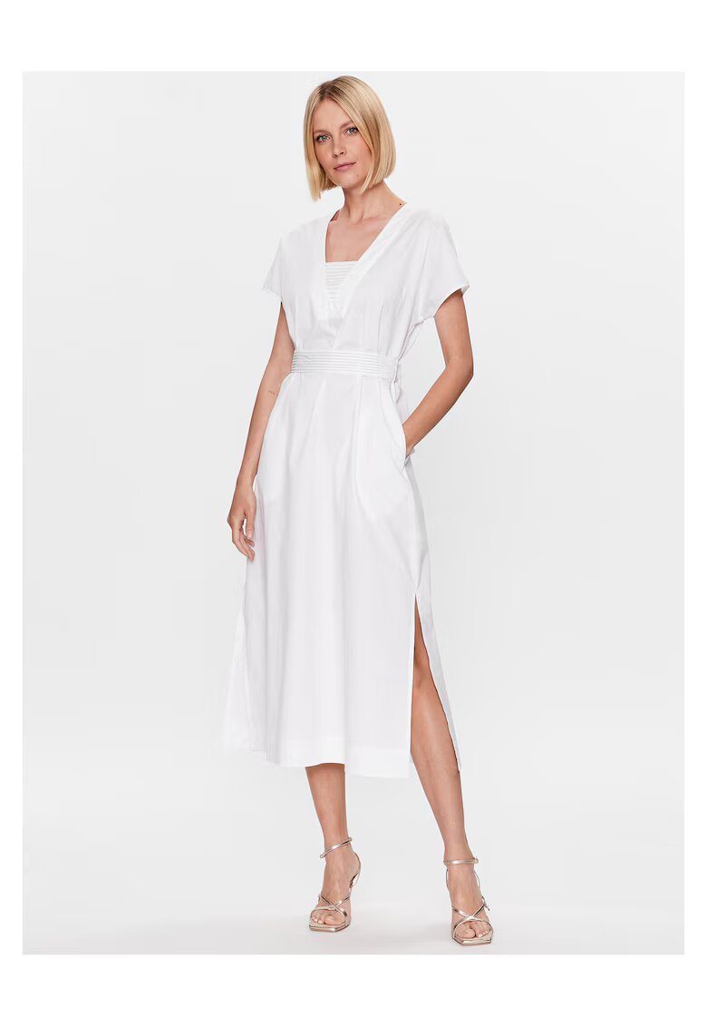 Peserico Rochie casual de dama alba -