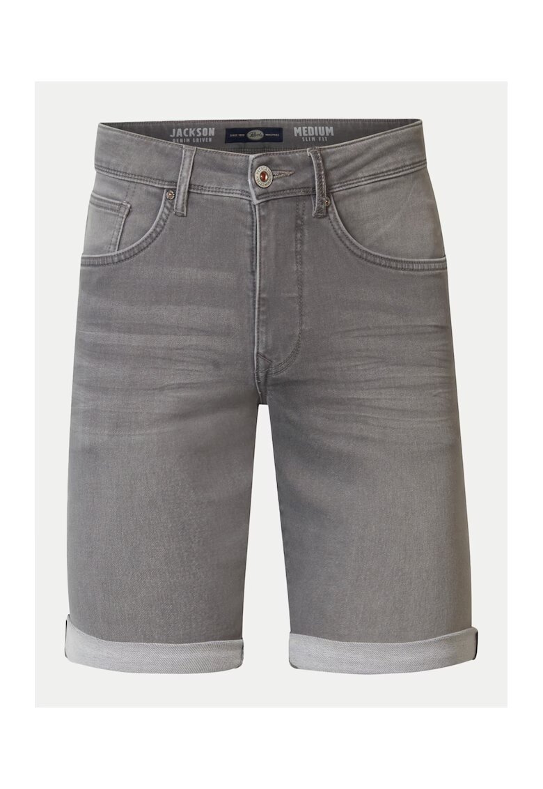 Petrol Industries Pantaloni scurti barbati - 303710620 - Gri - Bumbac