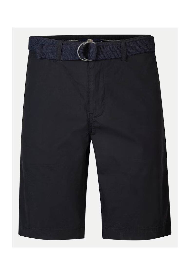 Petrol Industries Pantaloni scurti barbati - 303710736 - Bumbac - Negru - Negru