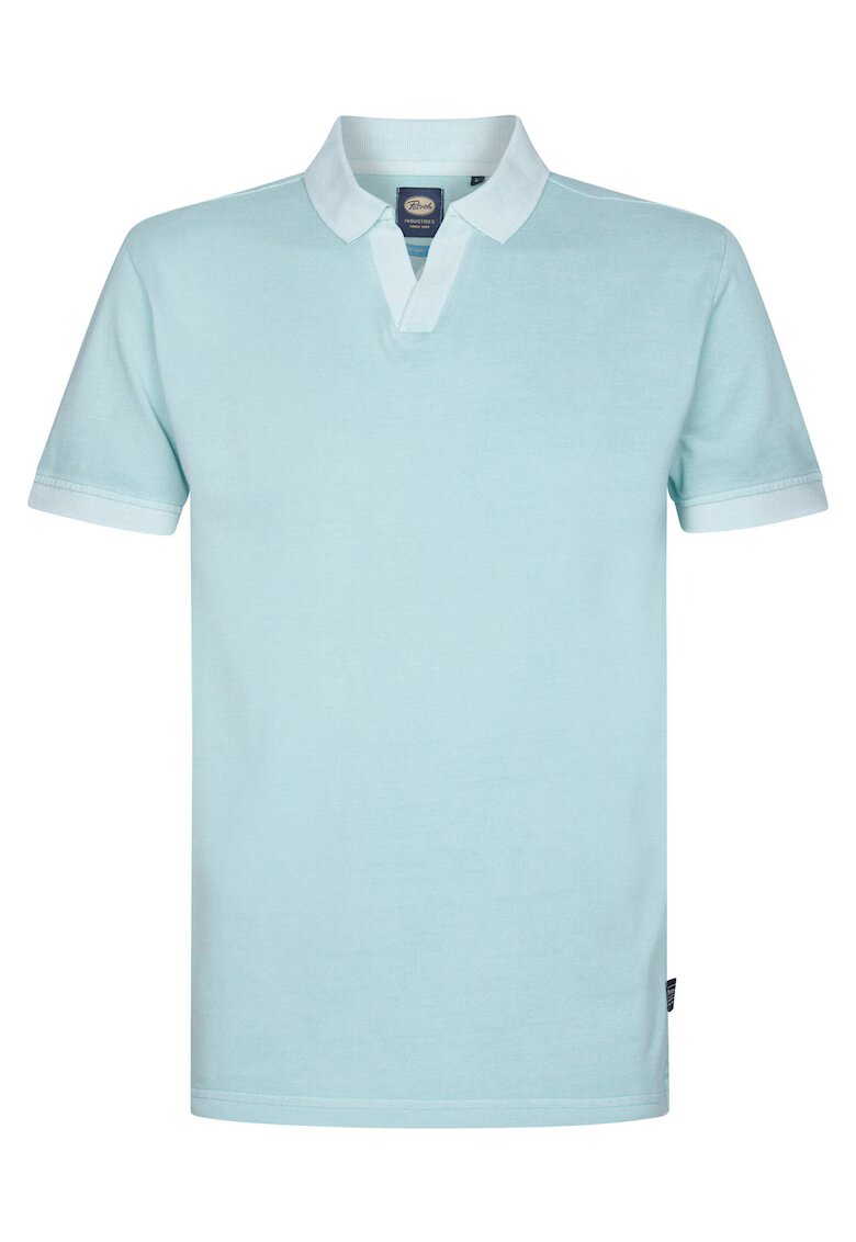 Petrol Industries Tricou barbati - albastru - 100% bumbac -