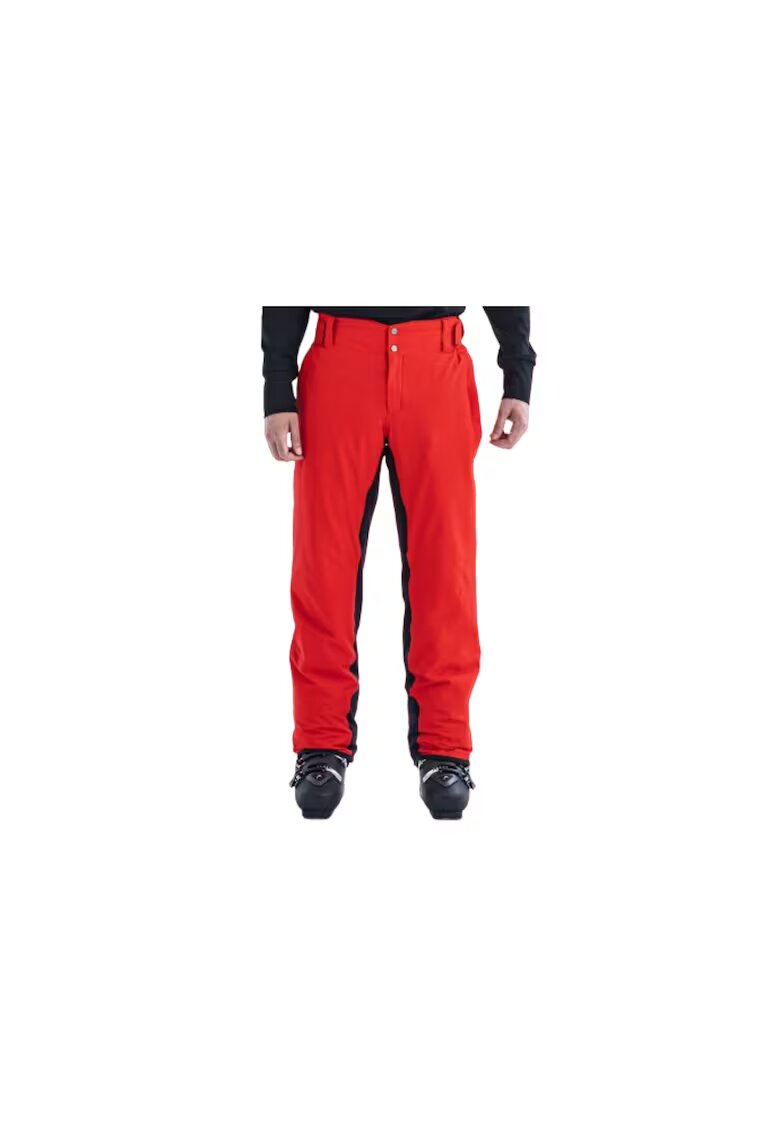 Phenix Pantaloni de schi pentru barbati - Poliester - Rosu/Negru - Rosu/Negru