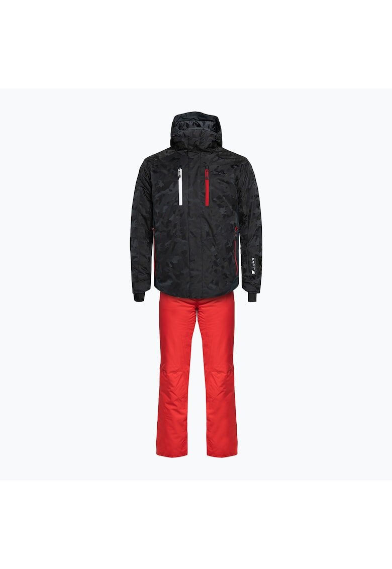 Phenix Set schi pentru barbati - Poliester - Rosu/Negru