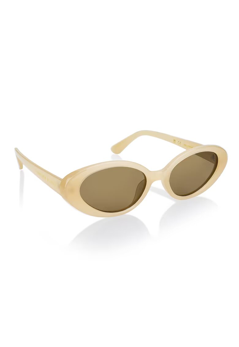 Philipp Blanc Ochelari de soare ovali unisex polarizati Rebecca - Bej