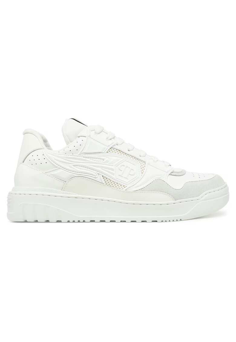 Philipp Plein barbati piele naturala - alb - Alb