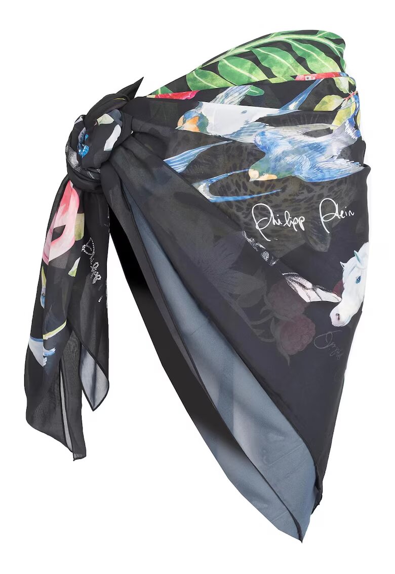 Philipp Plein Pareo cu imprimeu -
