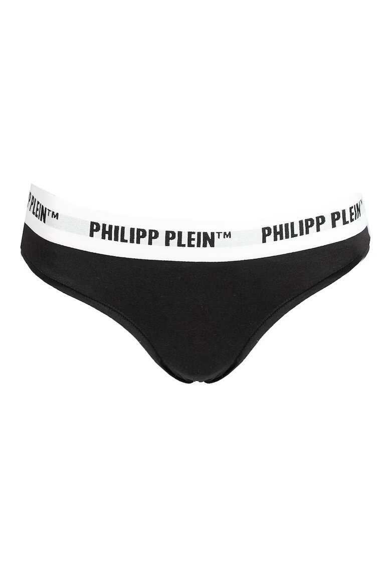 Philipp Plein Set de chiloti brazilian - 2 bucati - Negru