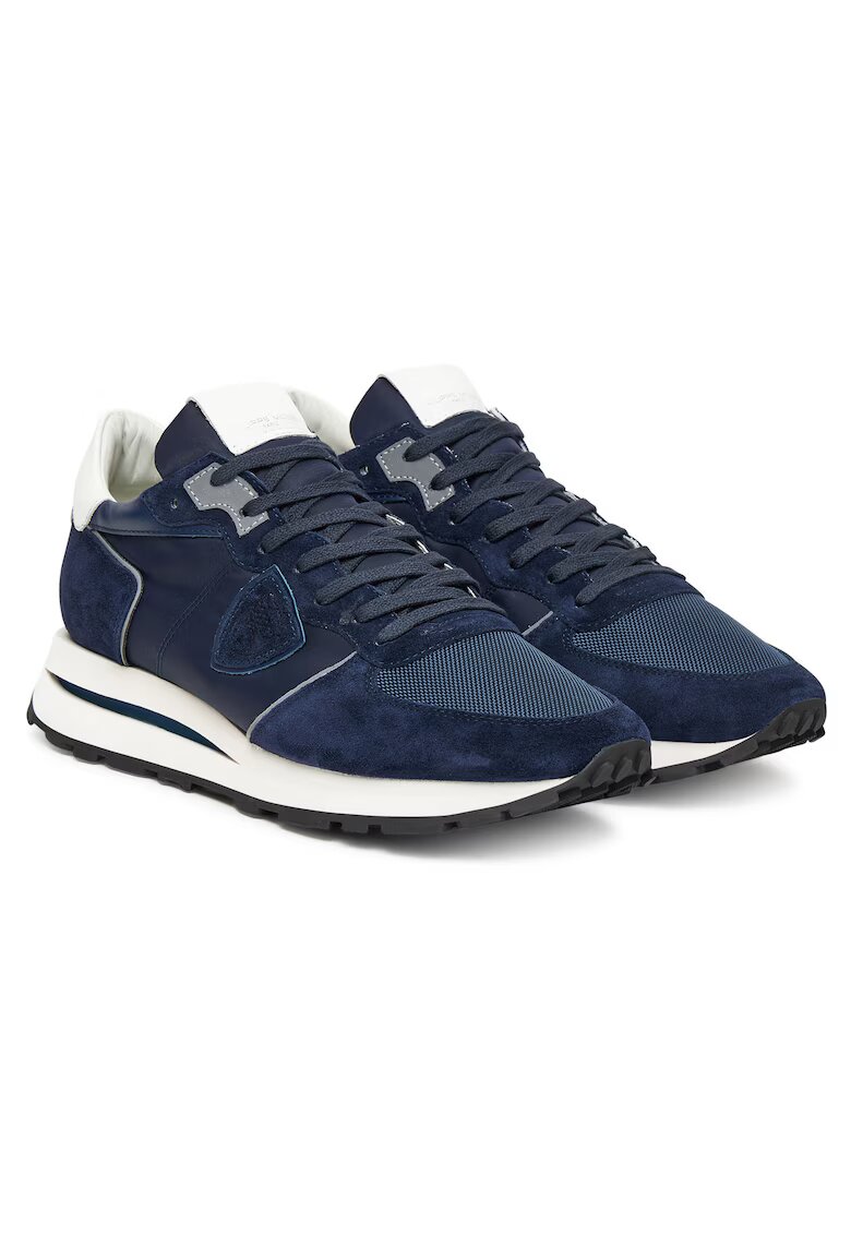 Philippe Model Tenisi barbati Mondial - piele naturala - Bleumarin