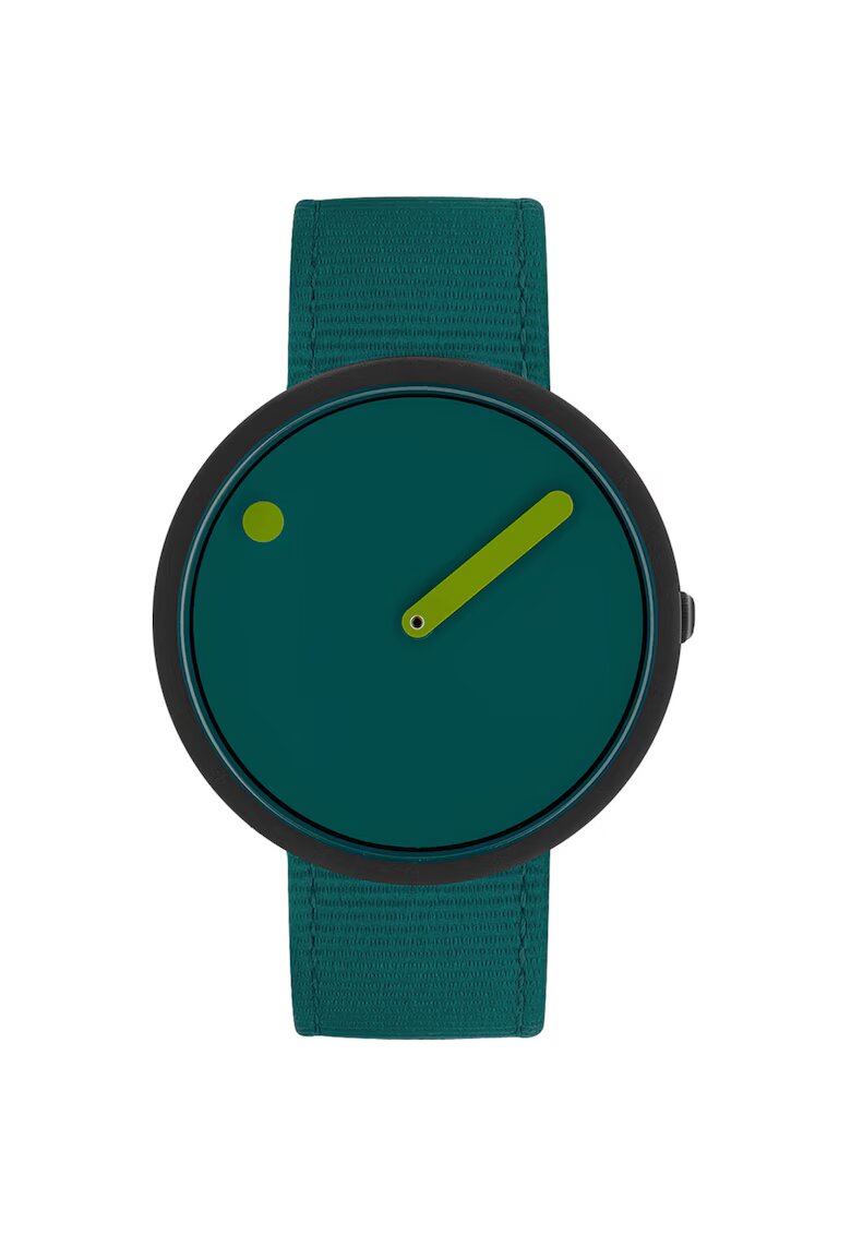 PICTO R44003-R004 Unisex Watch Ghost Nets Ocean Green 40mm 5ATM