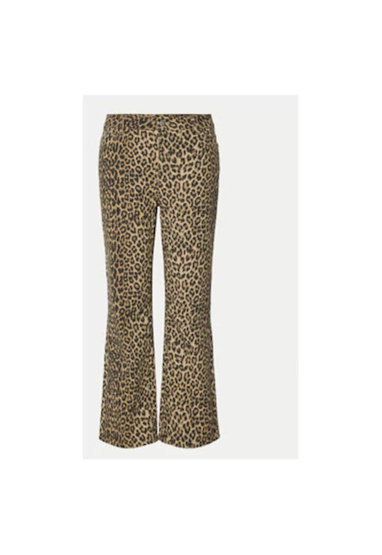 Pieces Blugi dama - 304914942 - Bumbac/Poliester - 33 US - Maro