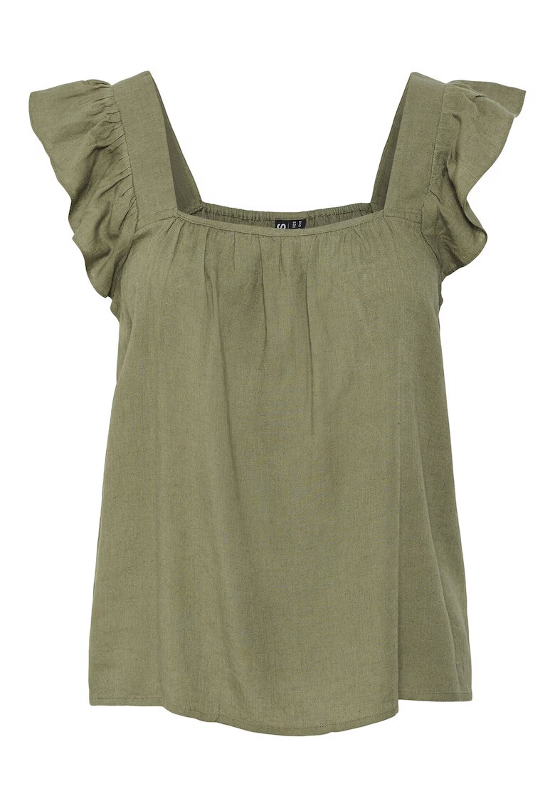 Pieces Bluza dama 17154740 - In/Viscoza - L INTL - Verde