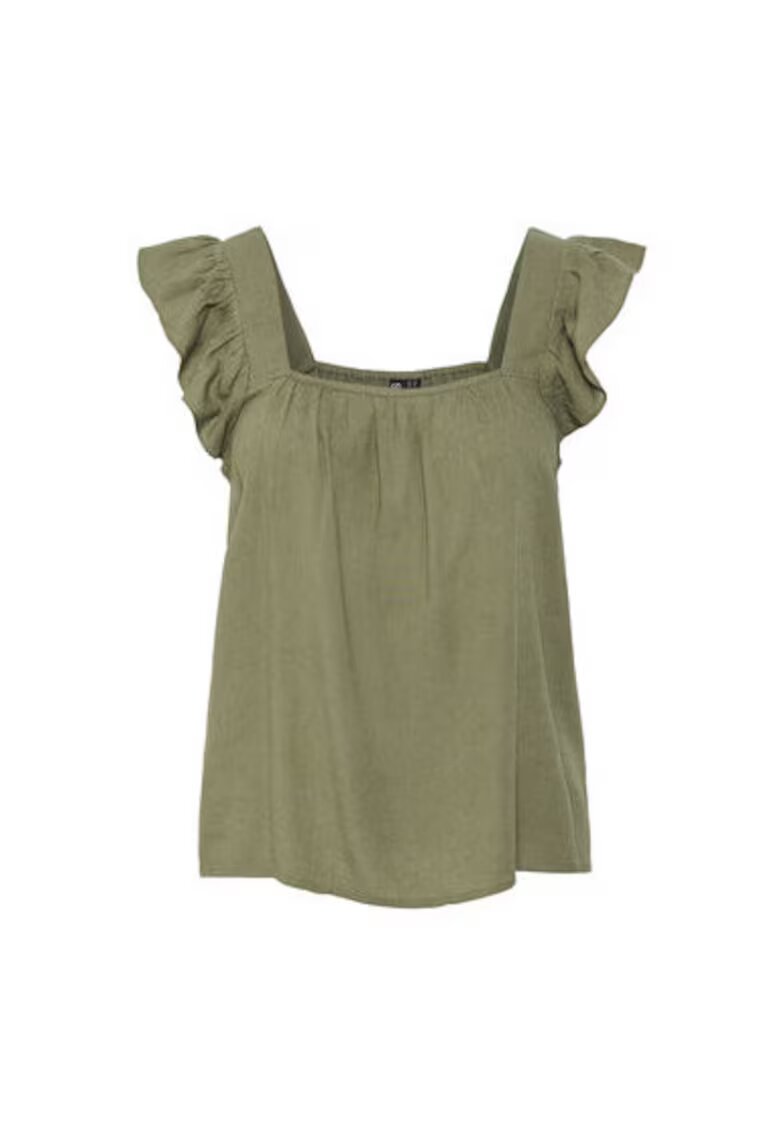 Pieces Bluza dama 17154740 - In/Viscoza - Verde - Verde