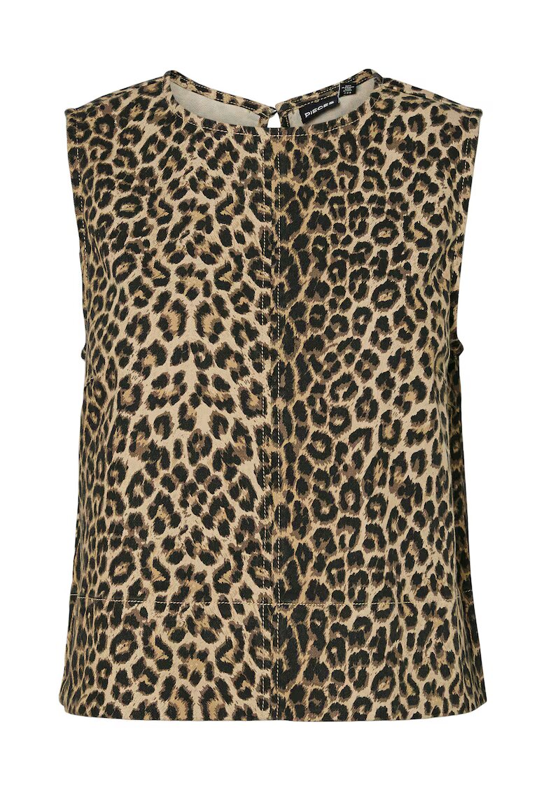 Pieces Bluza dama 17158200 - Bumbac/Poliester - Maro - Maro