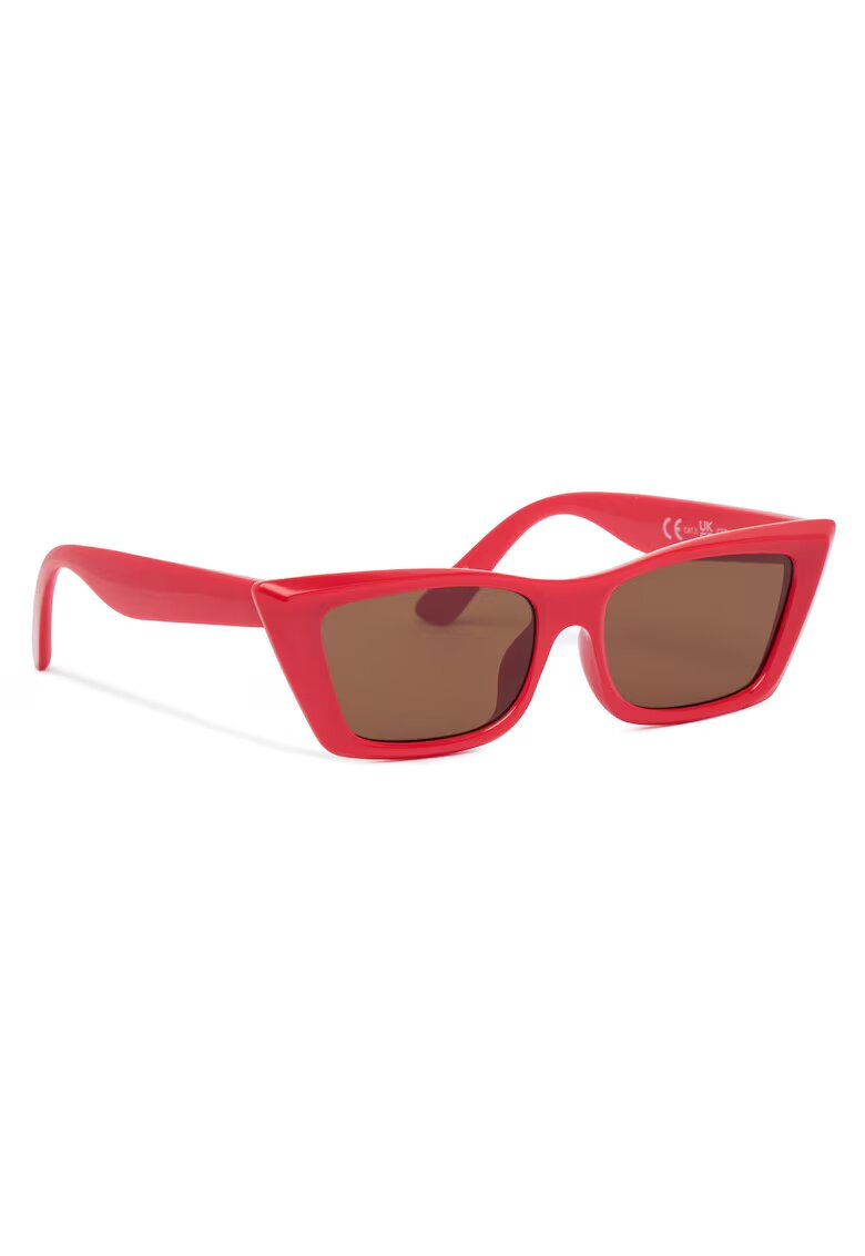 Pieces Ochelari de soare dama 17156909 - Sintetic - Rosu - 0 EU