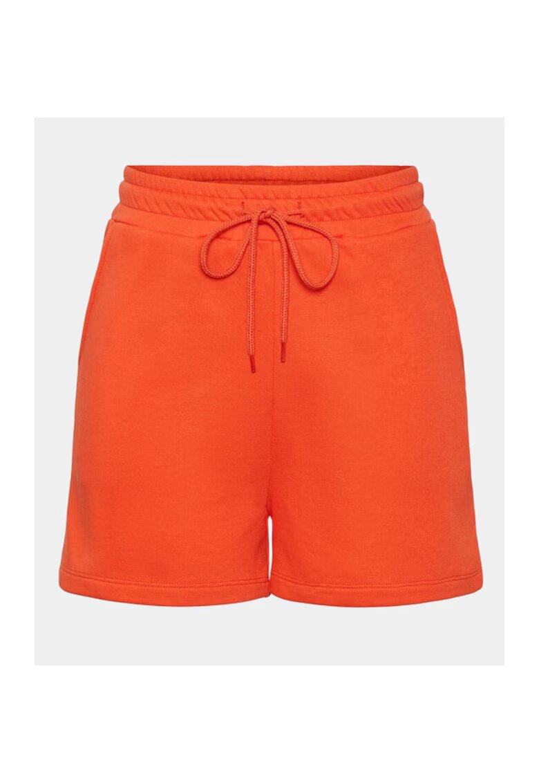 Pieces Pantaloni dama - 31426 - Bumbac/Poliester - Portocaliu