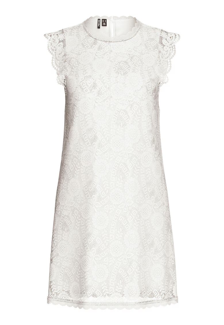 Pieces Rochie dama 17146419 - Nylon/Elastan - Alb - Alb