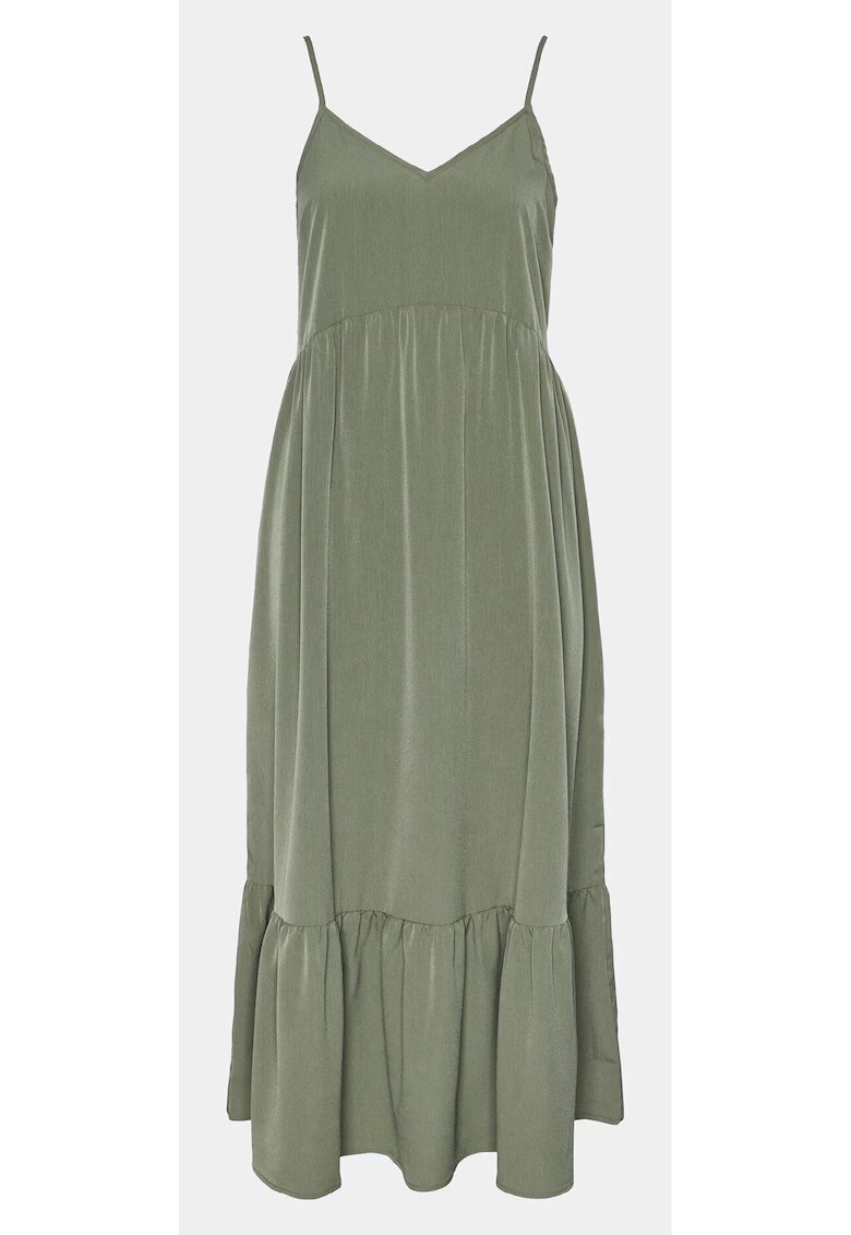 Pieces Rochie dama - 303434656 - Verde - Poliester