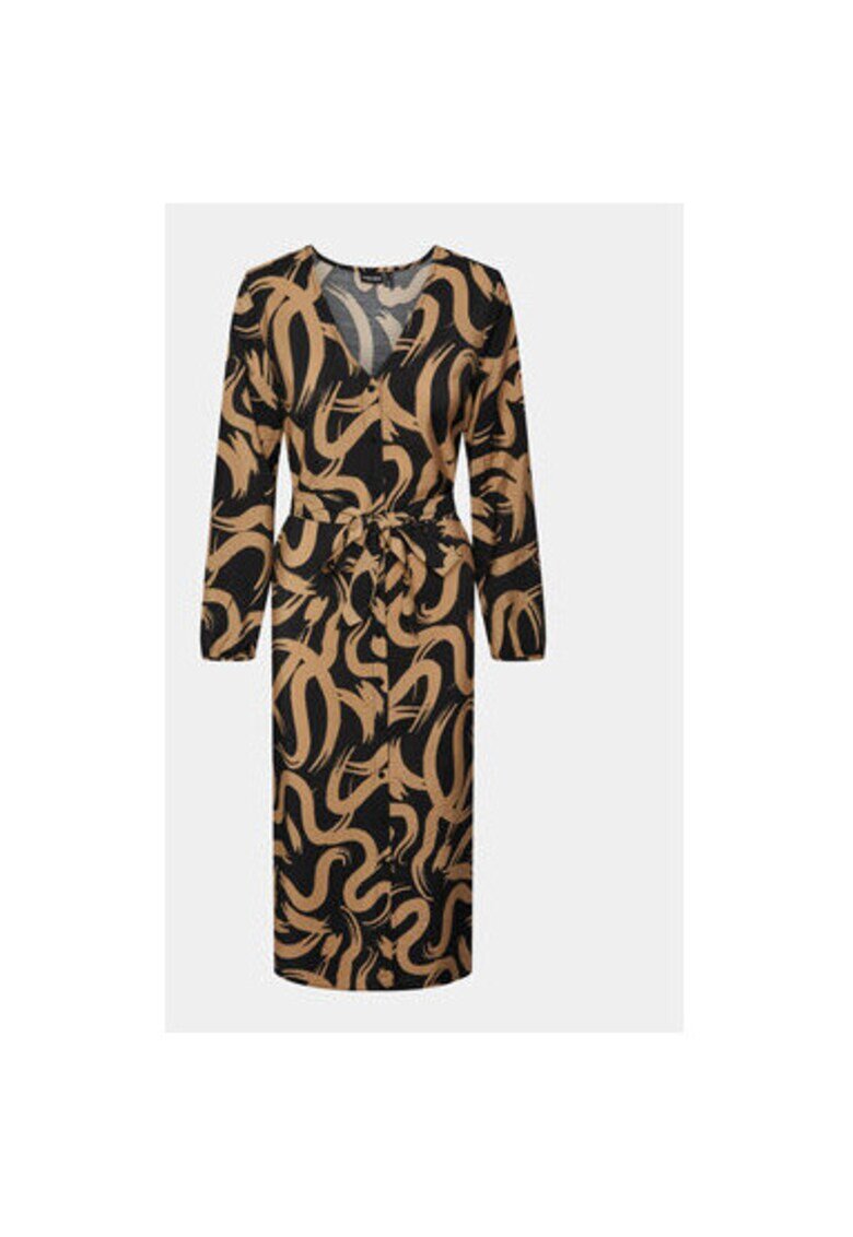 Pieces Rochie dama - 303501662 - Viscoza - Bej - Bej