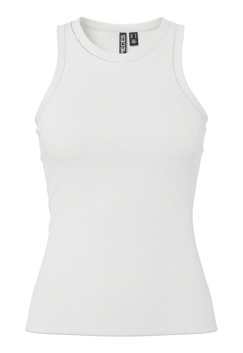 Pieces Top dama 17133673 - Bumbac organic/Bumbac - Alb - Alb