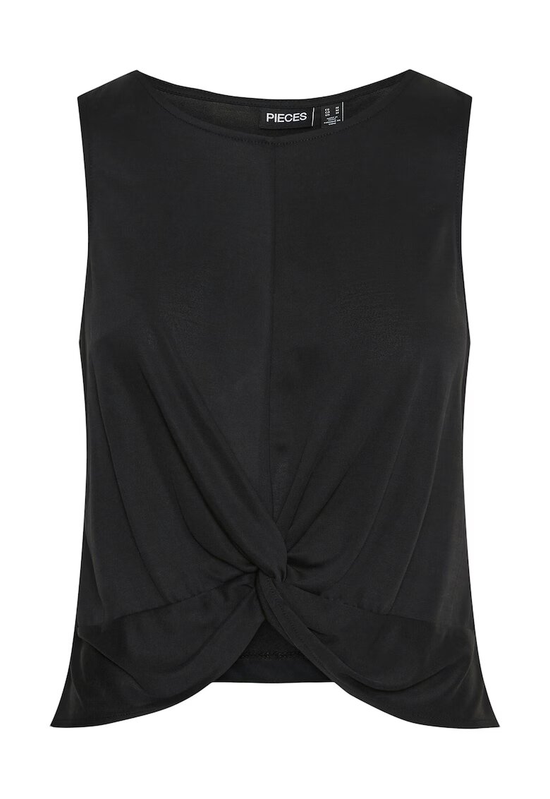 Pieces Top dama 17149200 - Viscoza/Poliester - Negru - Negru