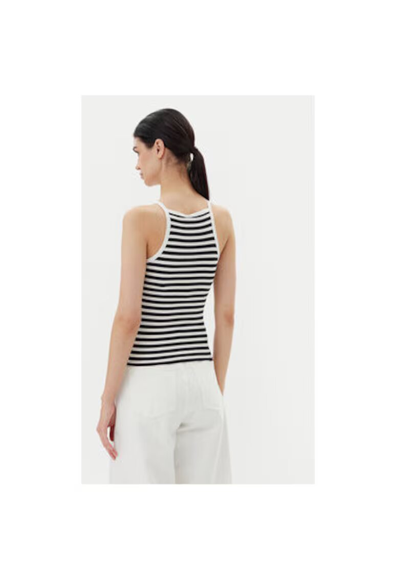 Pieces Top dama 17155477 - Viscoza - XL INTL - Negru