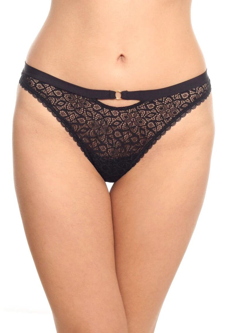 Piera Chiloti brazilieni - Marlene S1756 - Negru - Negru