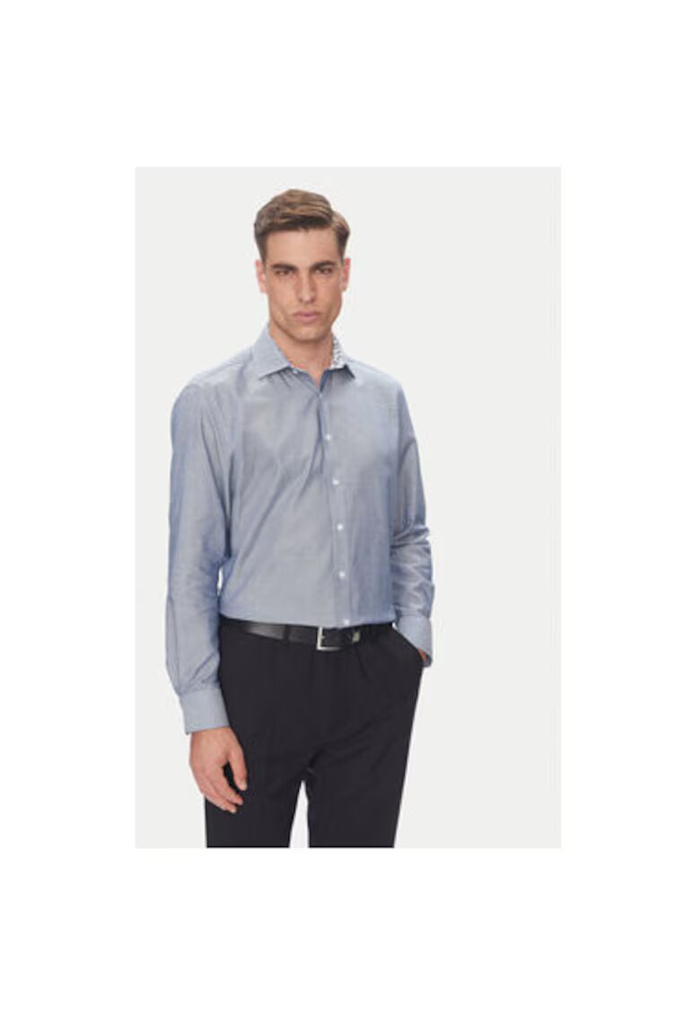Pierre Cardin Camasa barbati C6 11004.0403 - Bumbac - Albastru - Albastru