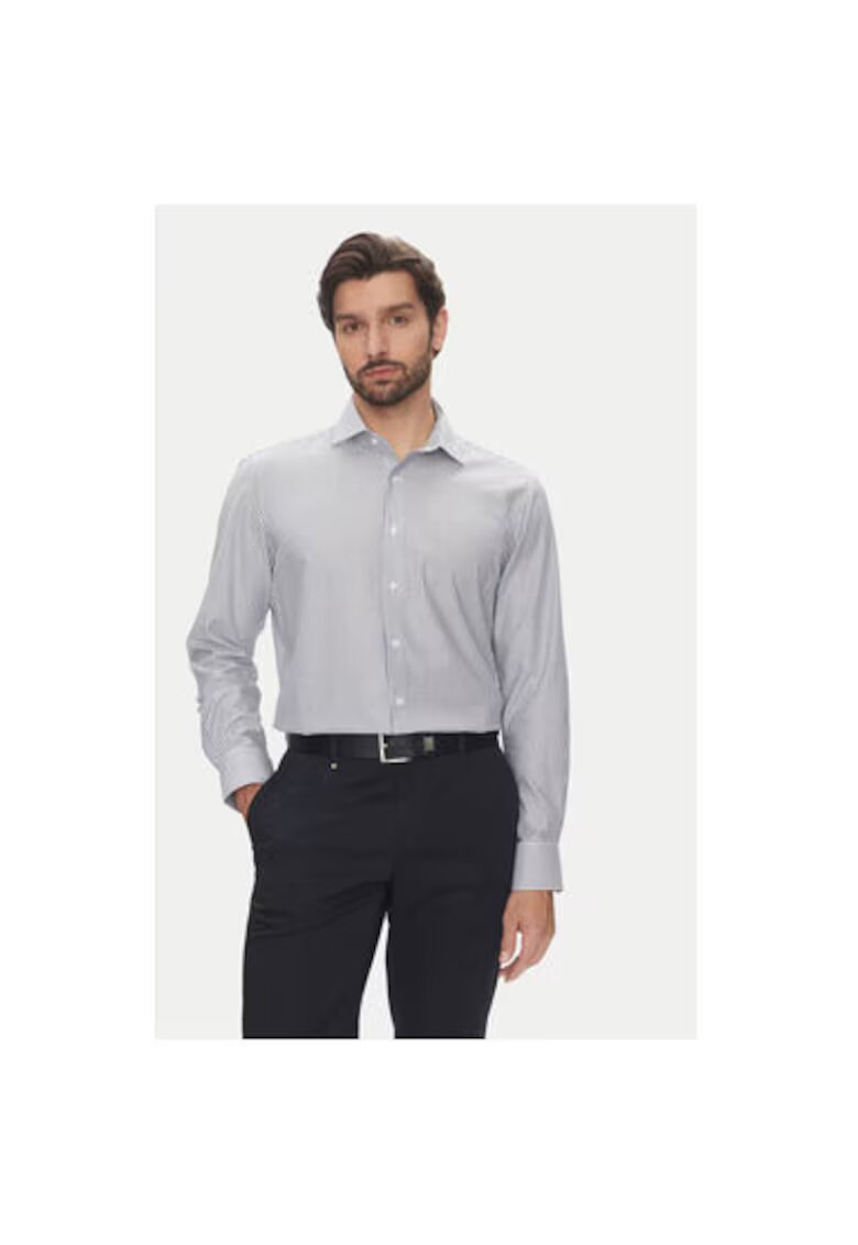 Pierre Cardin Camasa barbati C6 11004.0406 - Bumbac - Albastru - Albastru