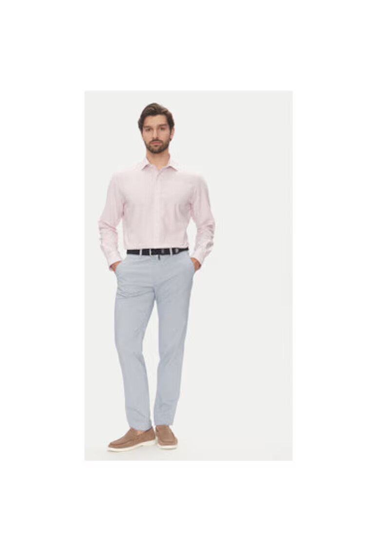 Pierre Cardin Camasa barbati C6 11004.0406 - Bumbac - Roz - Roz