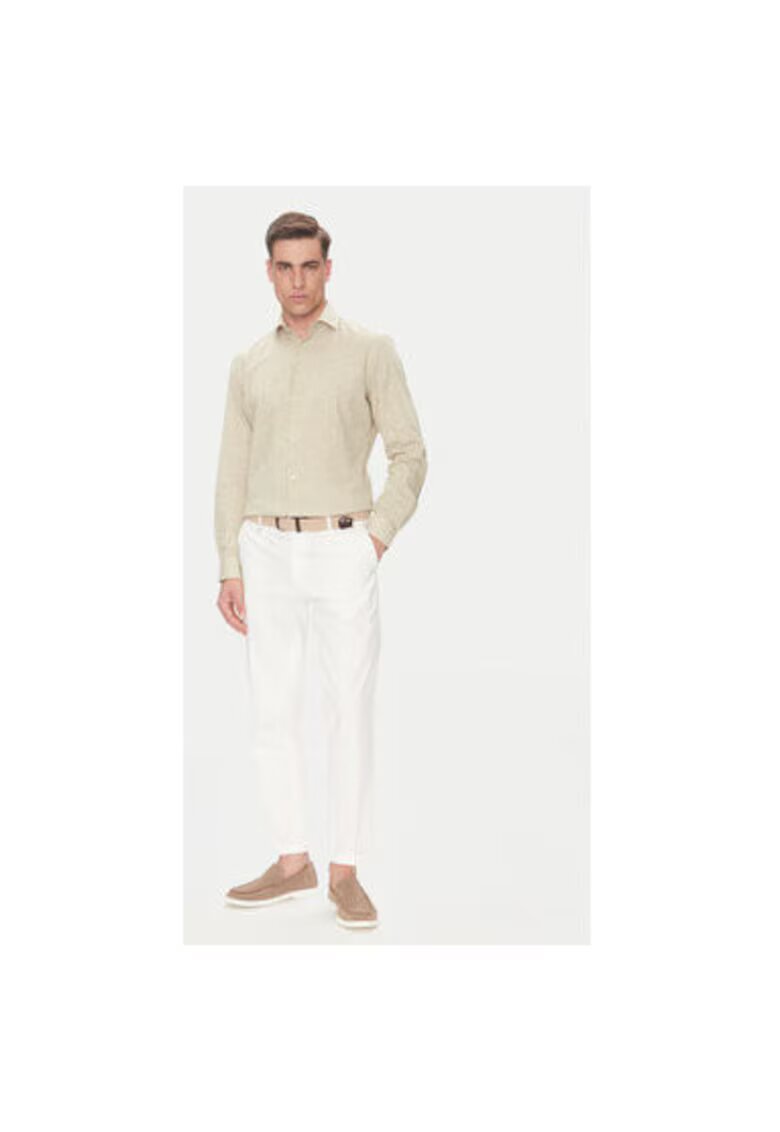 Pierre Cardin Camasa barbati C6 41017.0451 - Bumbac - 3XL INTL - Bej
