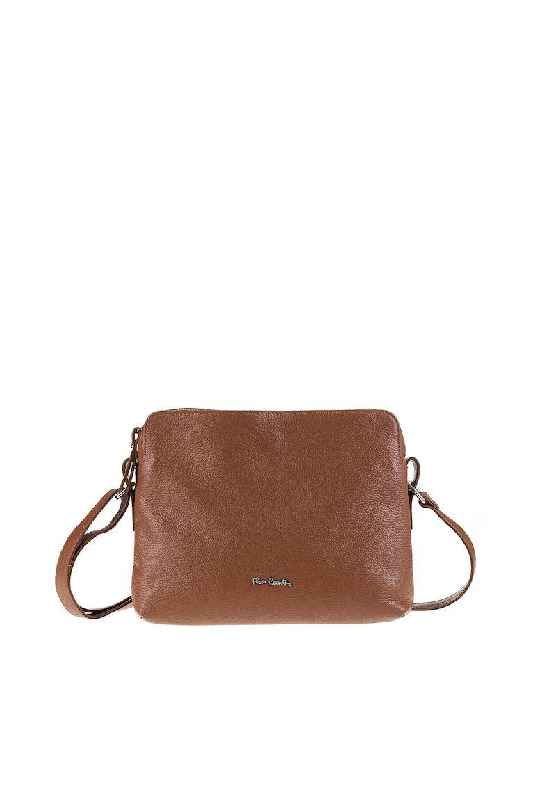 Pierre Cardin Geanta crossbody de piele Aralia - Maro