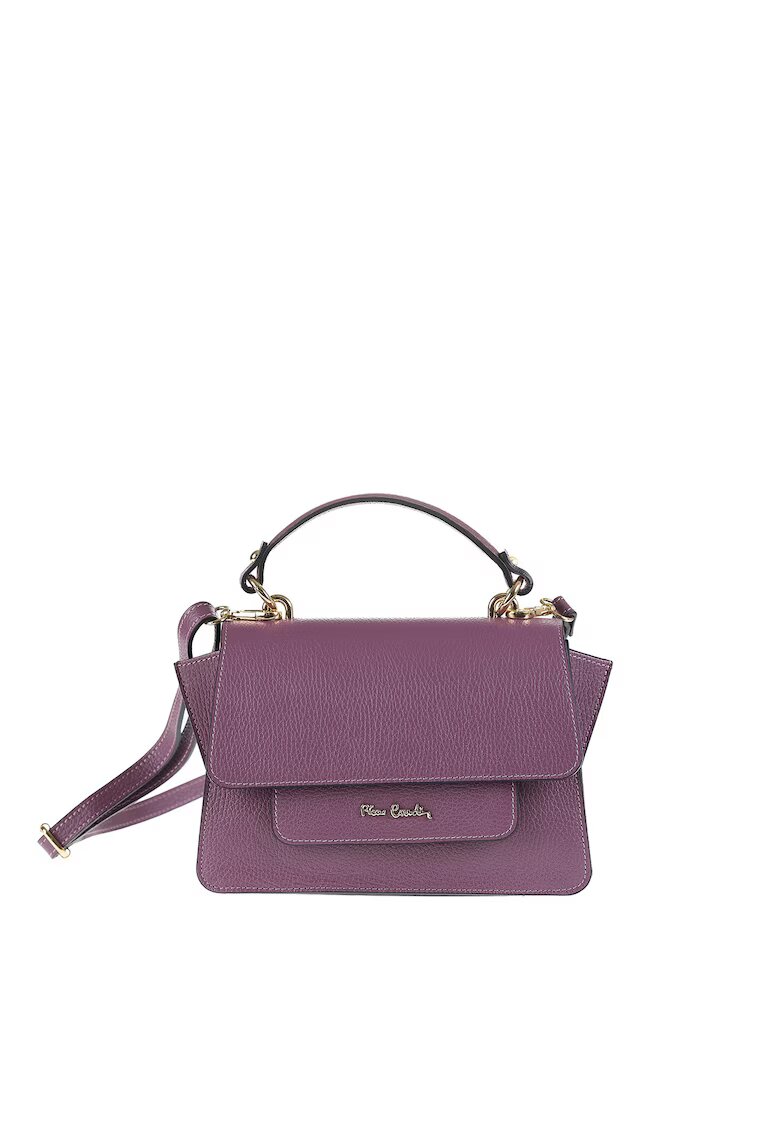 Pierre Cardin Geanta crossbody de piele Elora Nova - Violet pruna