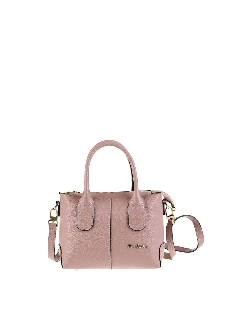 Pierre Cardin Geanta crossbody de piele Floriana - Roz inchis