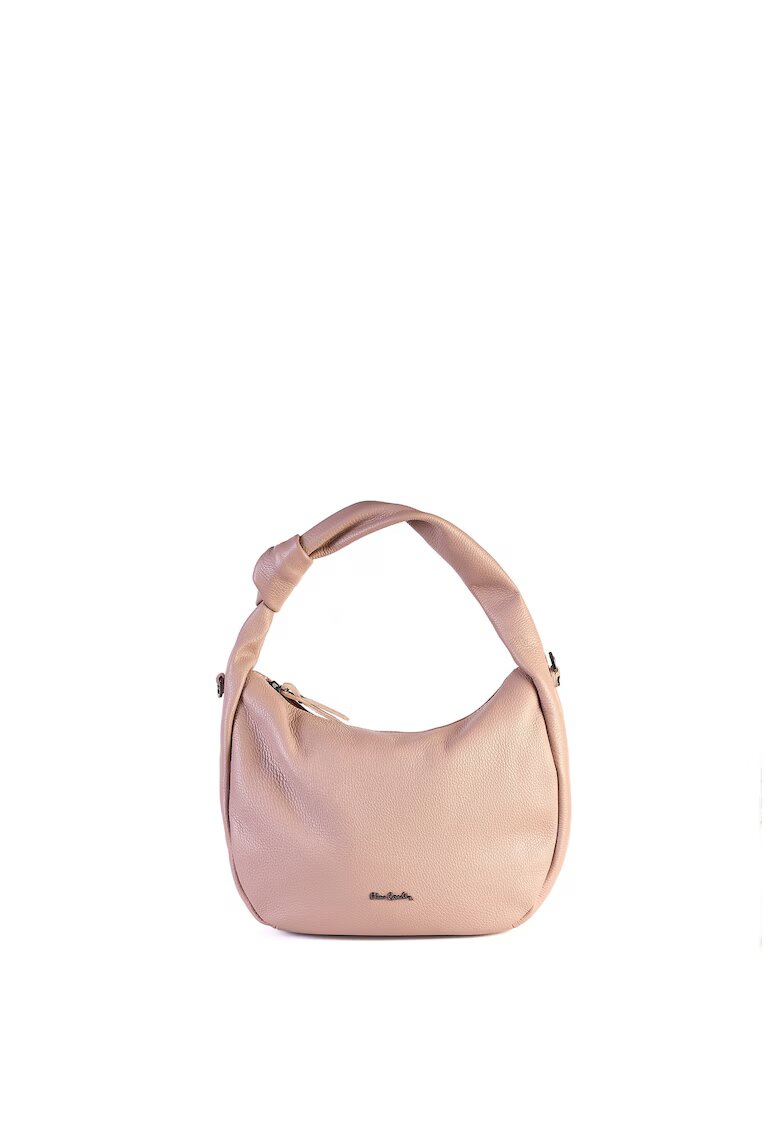 Pierre Cardin Geanta de piele cu bareta de umar Selene - Roz inchis