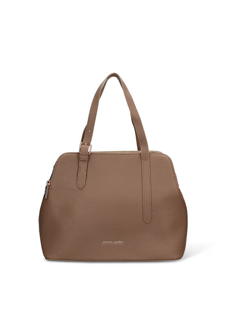 Pierre Cardin Geanta de piele ecologica cu bareta de umar Lisandra Nova - Maro taupe