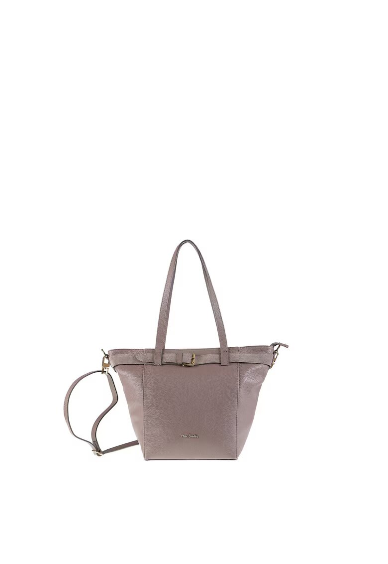 Pierre Cardin Geanta shopper din piele cu bareta ajustabila Celeste Elite - Maro taupe