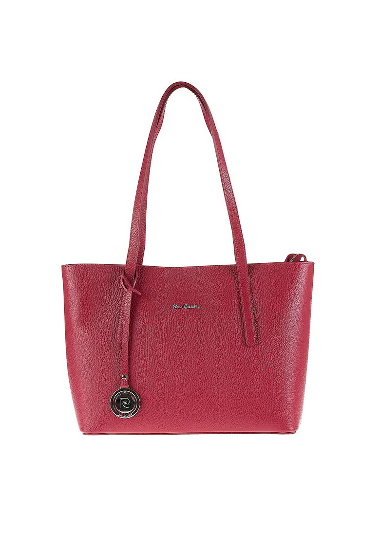 Pierre Cardin Geanta tote de piele Elowen Lux - Rosu