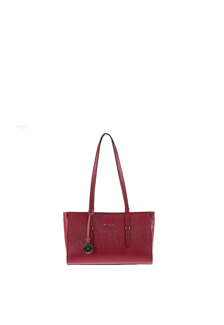Pierre Cardin Geanta tote de piele Valeria - Rosu