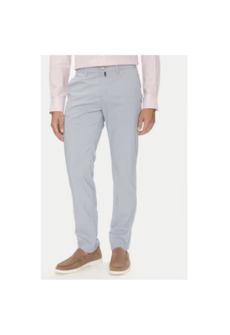 Pierre Cardin Pantaloni chino barbati C3 33730.1058 - Bumbac/Poliester - Albastru deschis - Albastru deschis