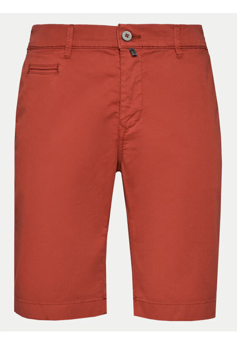 Pierre Cardin Pantaloni scurti barbati - 303668914 - Bumbac - Rosu - Rosu