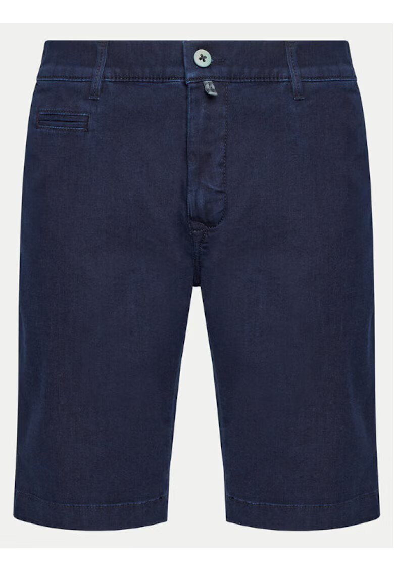 Pierre Cardin Pantaloni scurti barbati - 303668976 - Bumbac - Albastru