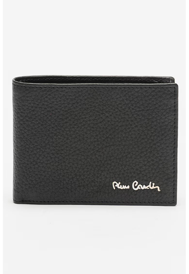 Pierre Cardin Portofel pliabil din piele ecologica - Negru